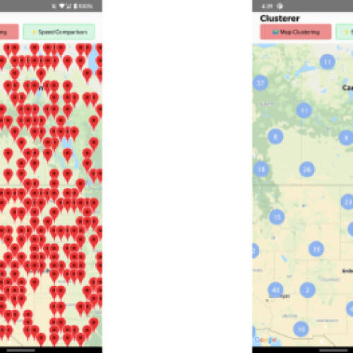 Map marker clustering in React Native just got easier